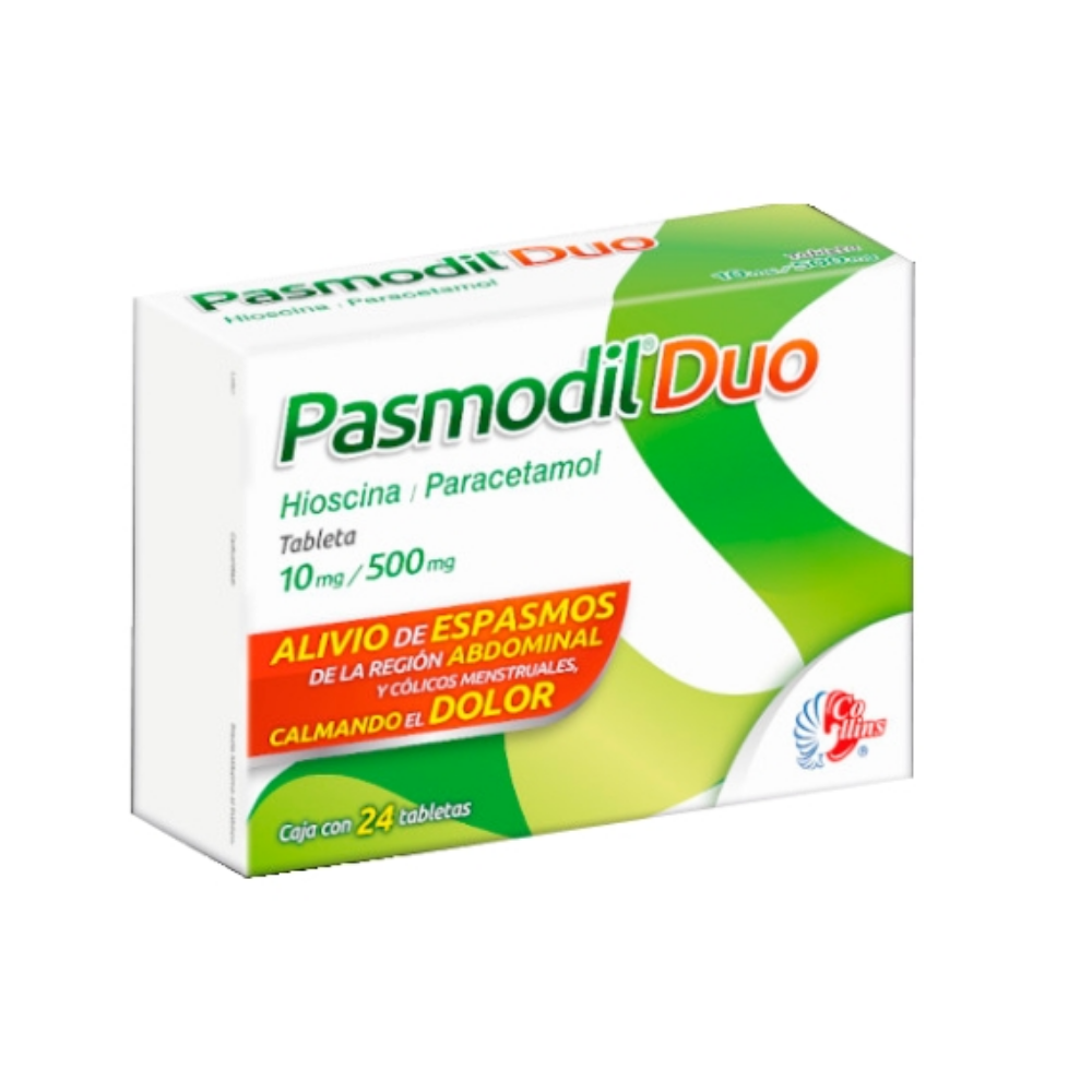 PASMODIL DUO (HIOSCINA, PARACETAMOL)