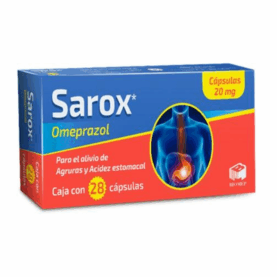 SAROX (OMPERAZOL) 28 CAP