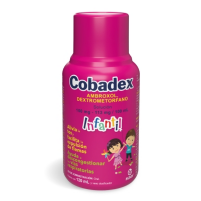 COBADEX INFANTIL (AMBROXOL, DEXTROMETORFANO)