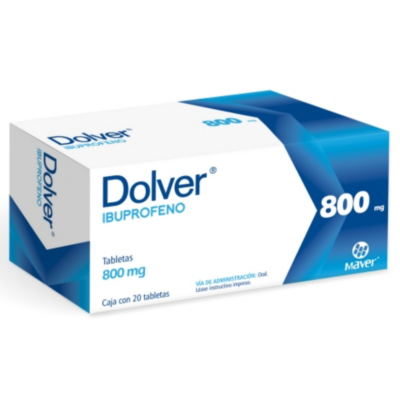 DOLVER 800 (IBUPROFENO) 20 TAB