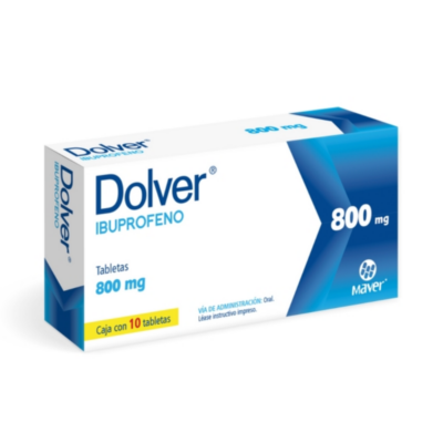 DOLVER 800 (IBUPROFENO) 10 TAB