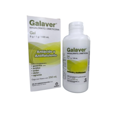 GALAVER GEL (MAGALDRATO, DIMETICONA)
