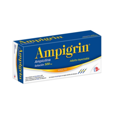 AMPIGRIM INYECTABLE (AMPICILINA)