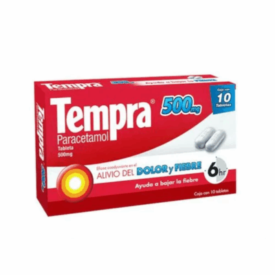 TEMPRA 500 - 10 TABLETAS