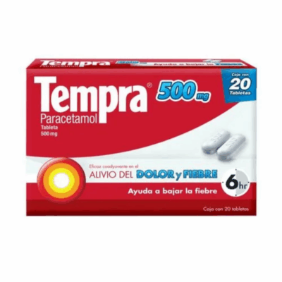 TEMPRA 500 - 20 TABLETAS