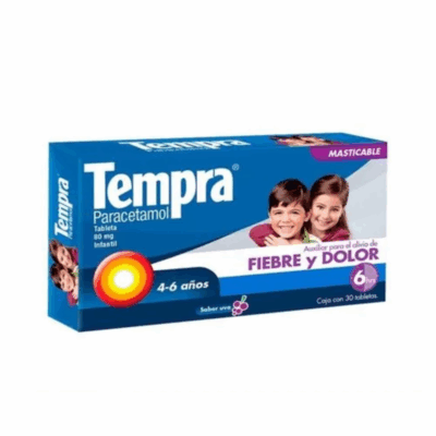 TEMPRA INFANTIL TABLETAS