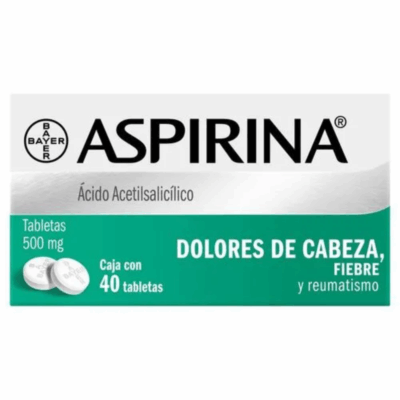 ASPIRINA 40 TABLETAS