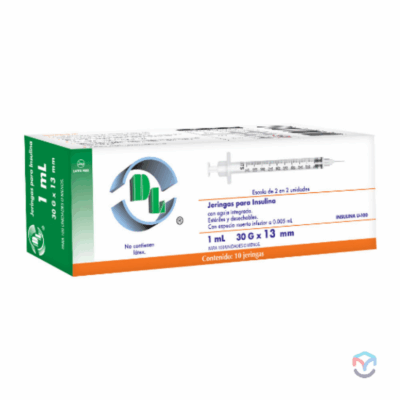 JERINGA INSULINA DL 1ML C/10
