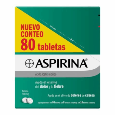 ASPIRINA 80 TABLETAS