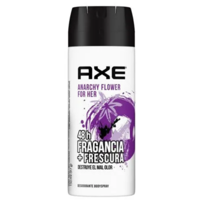 DESODORANTE AXE ANARCHY FLOWER 150 ML MUJER