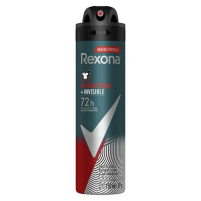 DESODORANTE REXONA H ANTIBACTERIAL + INVISIBLE 89 G