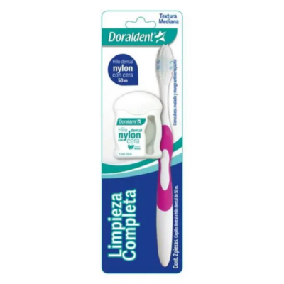 HILO DENTAL+CEPILLO DORALDENTE ADULTO