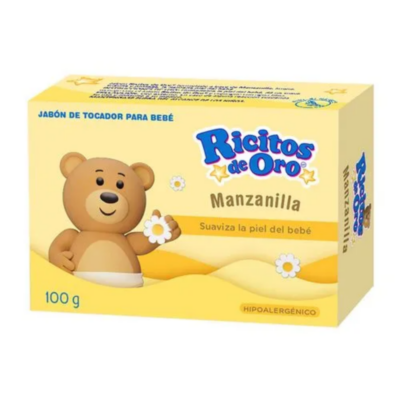 JABON RICITOS DE ORO MANZANILLA 100 G