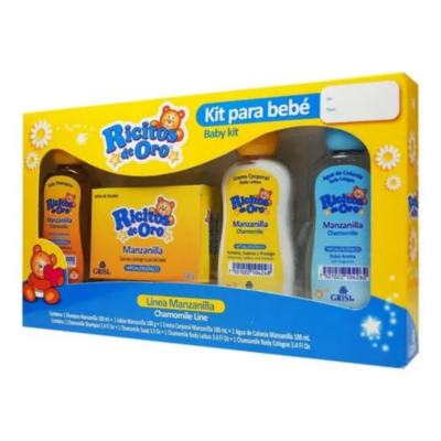 KIT BEBE RISITOS DE ORO MANZANILLA