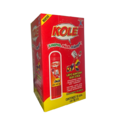 PEGAMENTO KOLE 8G C/10