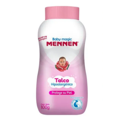 TALCO MENNEN ROSA 100G