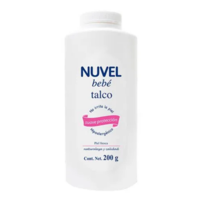 TALCO NUVEL BEBE 200G