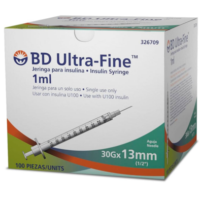 JERINGA INSULINA BD C/100